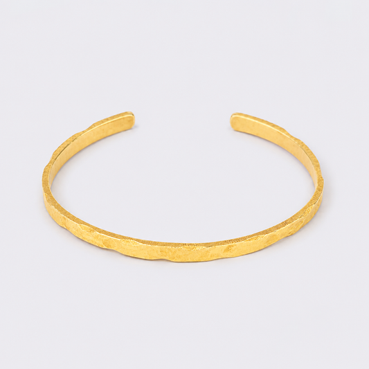 Raw Texture Cuff Bileklik — The Bones x Afterbase