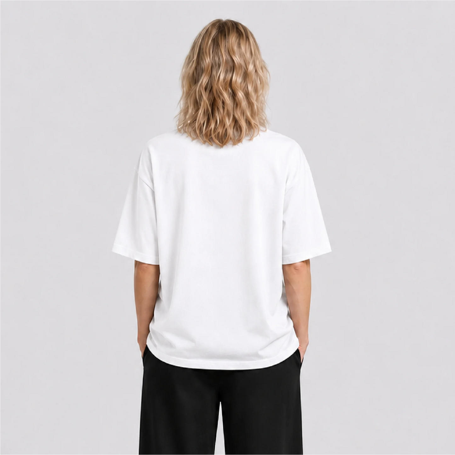Afterbase No Fashion Today oversize tişört - kadın model