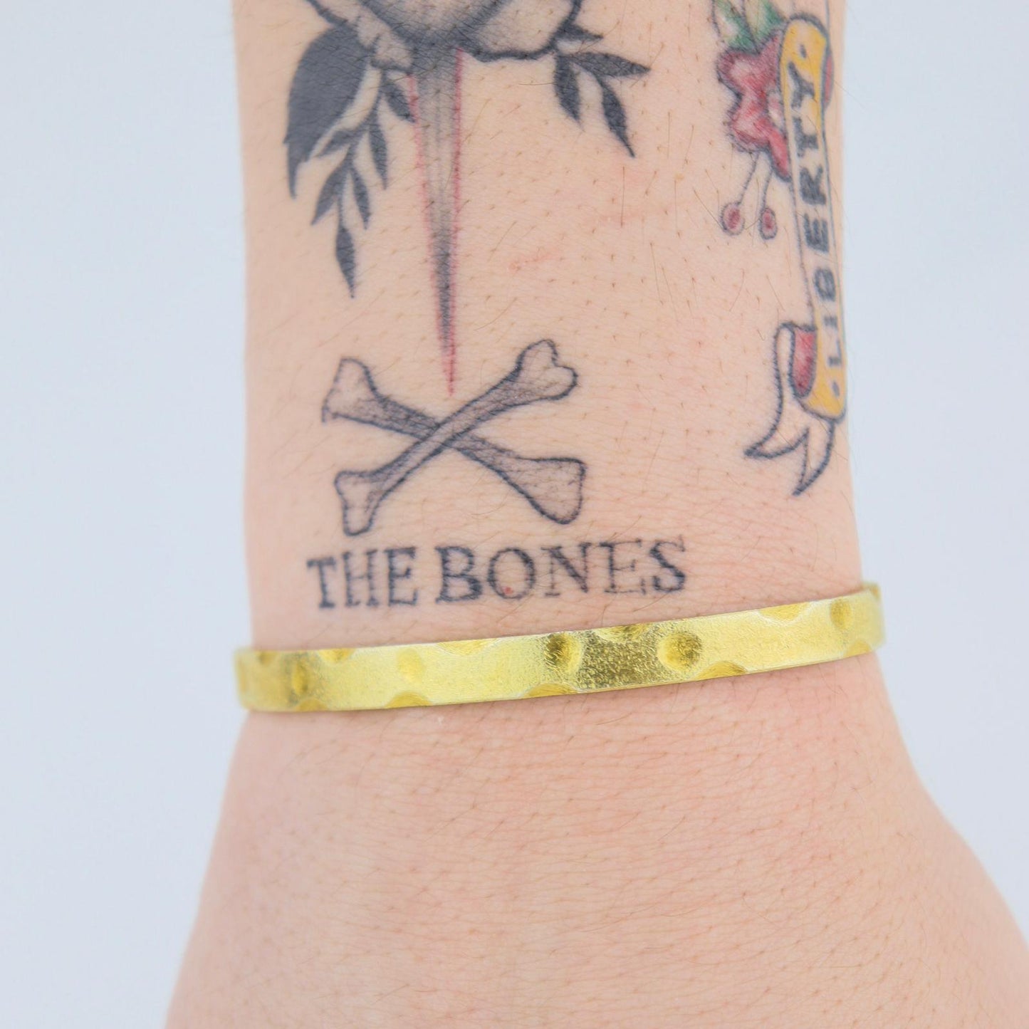 Raw Texture Cuff Bileklik — The Bones x Afterbase - Afterbase