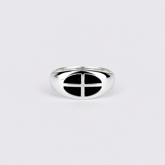 Quadrant Signet Yüzük — The Bones x Afterbase