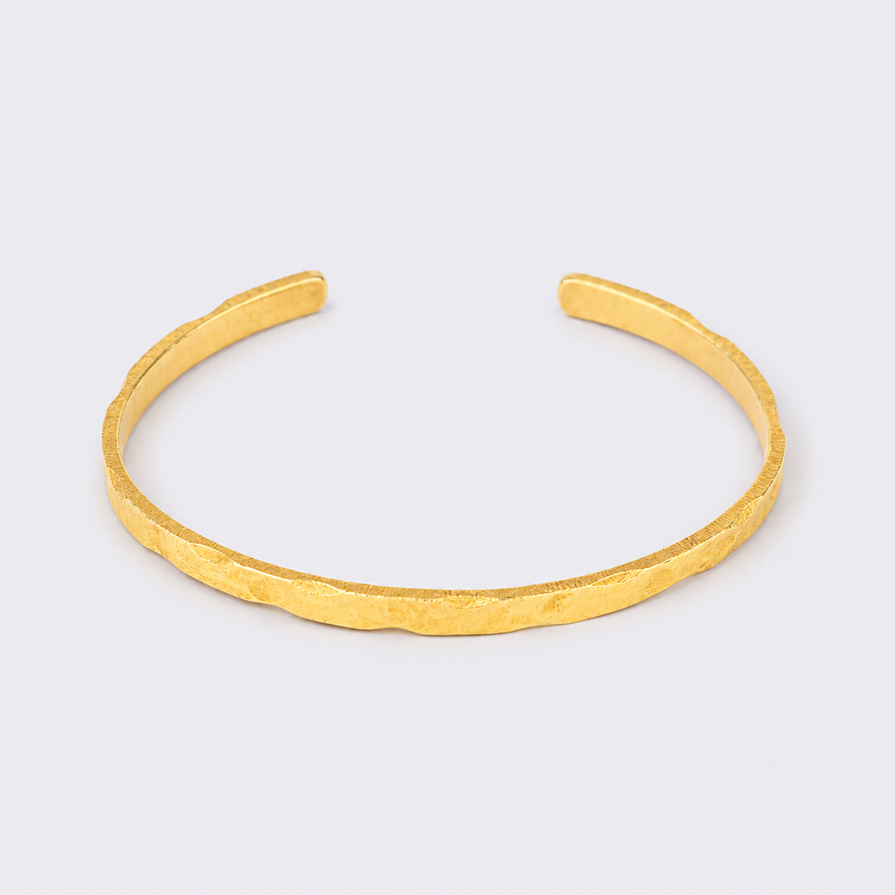 Raw Texture Cuff Bileklik — The Bones x Afterbase