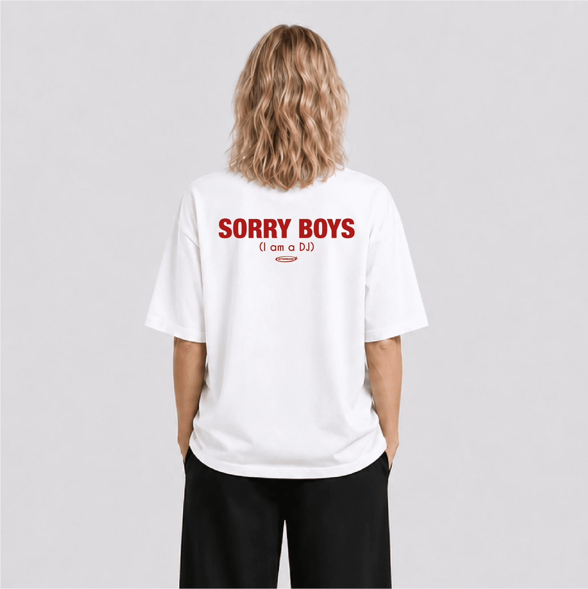 Sorry Boys – I Am a DJ Oversize Tişört