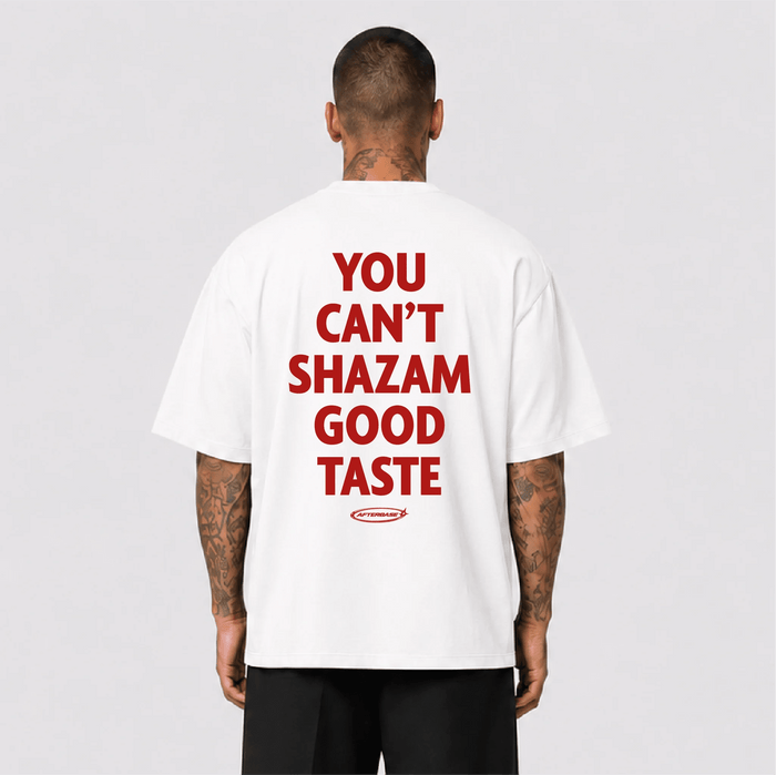 You Can't Shazam Good Taste Oversize Tişört - Afterbase