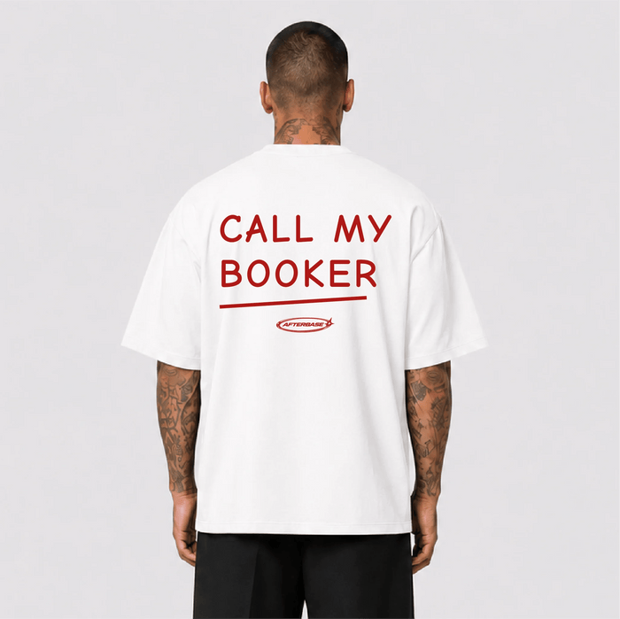 Call My Booker Oversize Tişört - Afterbase