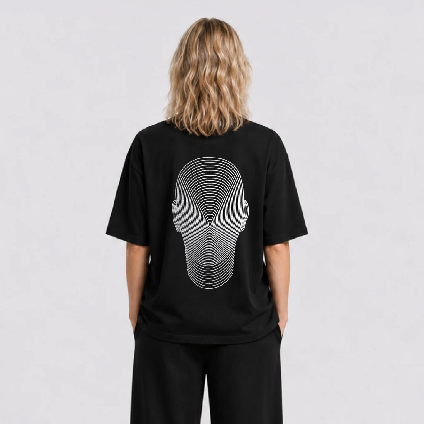 Dimension Reflektörlü Oversize Unisex Tişört