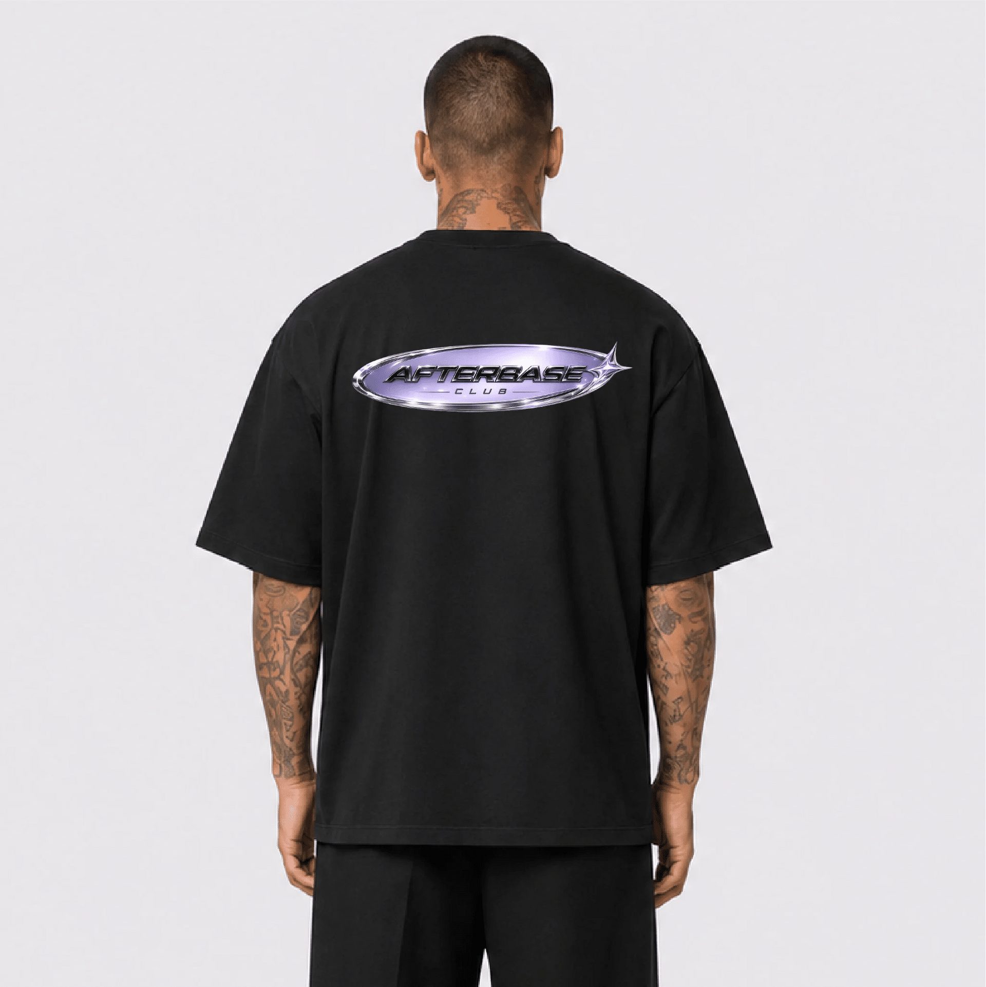 Afterbase Logo Oversize Tişört