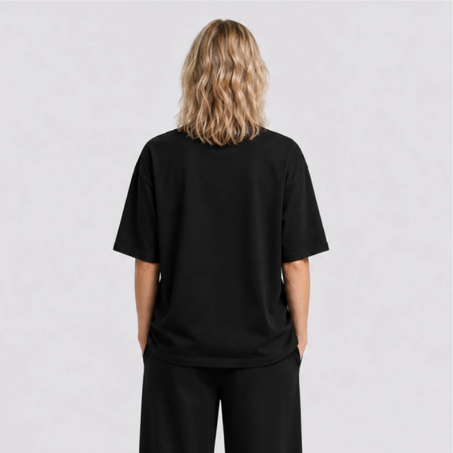 Afterbase No Fashion Today oversize tişört - kadın model