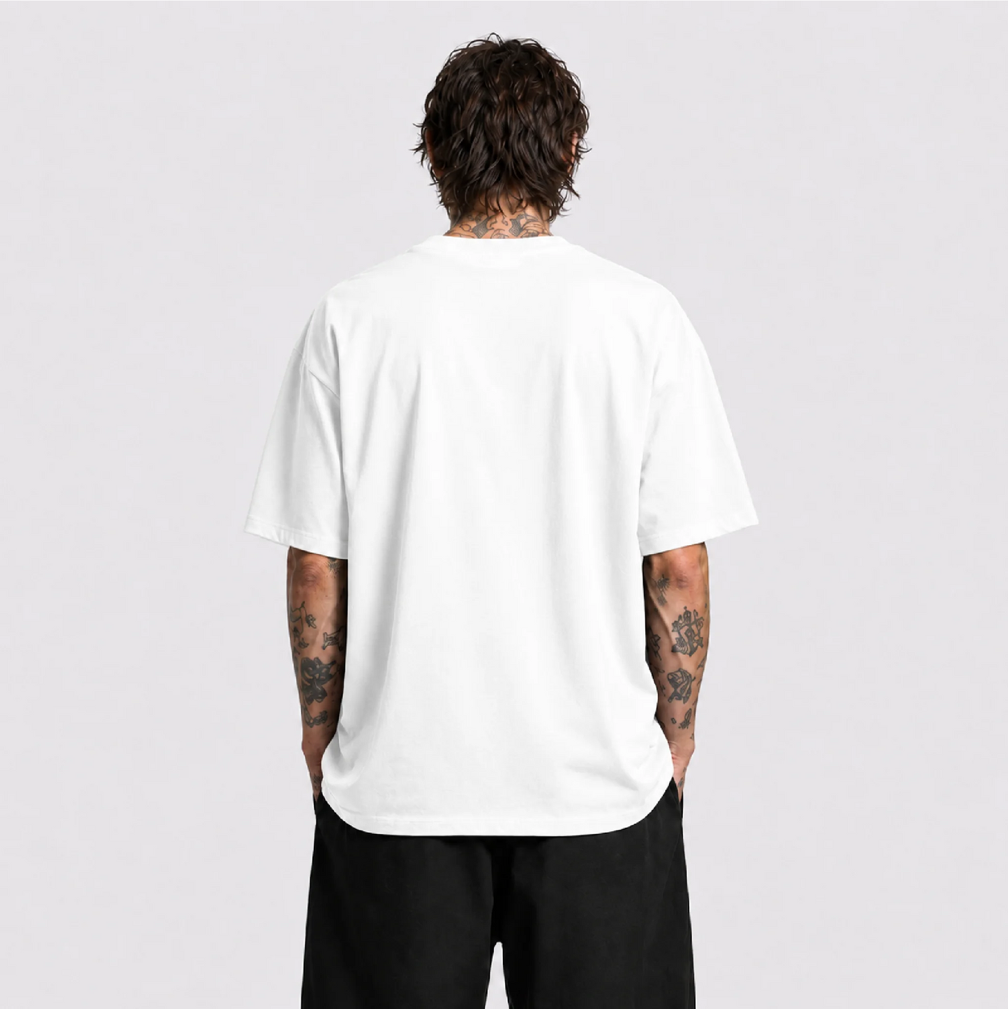 Afterbase No Fashion Today oversize tişört - erkek model
