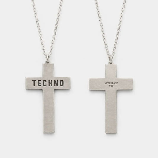 Techno Cross Kolye - Afterbase